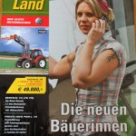 Juni 2013: Die neuen Bäuerinnen als Titelseite von Unser Land